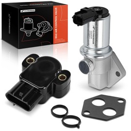 A-Premium Idle Air Control Valve IAC + Throttle Position Sensor TPS Compatible with Ford Explorer 1995-1997, Mustang 1999/2001, Ranger 1995-2001, Aerostar 1996-1997 & Mazda & Lincoln Continental