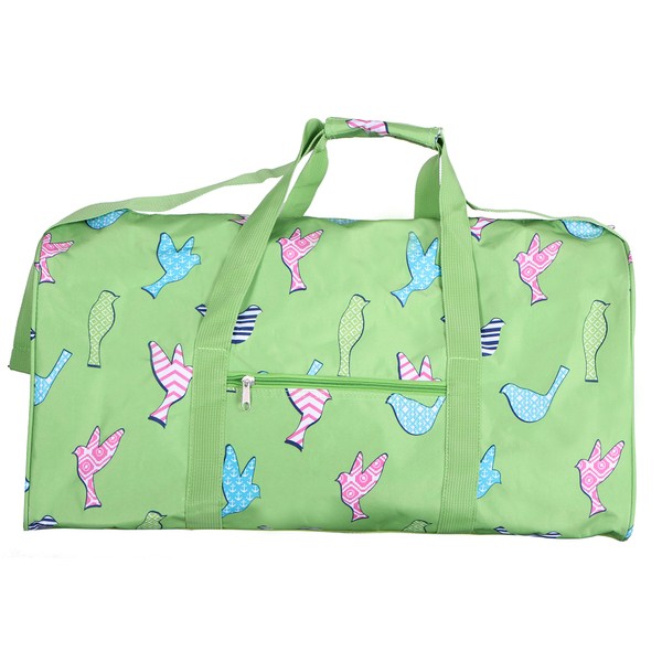 21 Inch Fashion Print Shoulder Strap Overnight Carry On Duffle