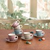 Quid Vita Morning Set of 2 Cups and Coasters, 22
