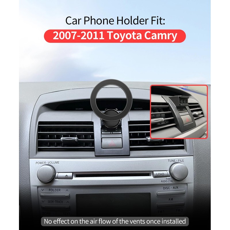 Car Phone Holder for Toyota Camry 2007-2011 Magsafe Mount Accessories