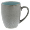 BITZ Coffee cup - made of sturdy stoneware Grey and