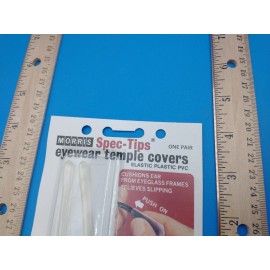 Vintage NOS Morris Spec-Tips Eyewear Temple Covers Item #12 'Regular' USA #Z692