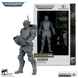 Bizak McFarlane Warhammer 40000 - Astra Militarum Karski Artist Proof Figure - Online Video Game - 18 cm Movable Painting Sculpture Wave 9 (64380962)