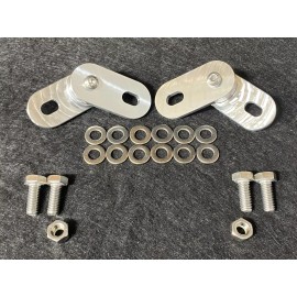 MacDaddy Racing Pipe Hanger Mounts with Rubber Cushions for Yamaha Banshee