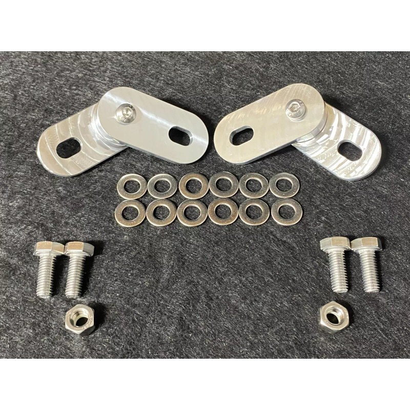 MacDaddy Racing Pipe Hanger Mounts with Rubber Cushions for Yamaha