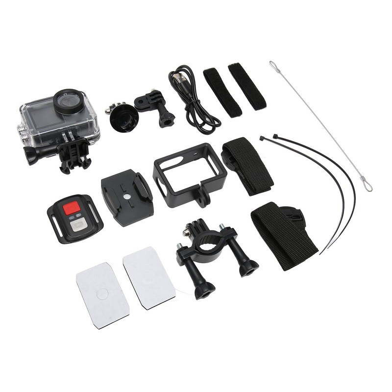 5K Waterproof Action Camera WiFi Remote Control 2.0inch and 1.3inch