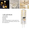 10pcs G4 LED Bulb Double Feet Base 1.5W AC110V 110LM