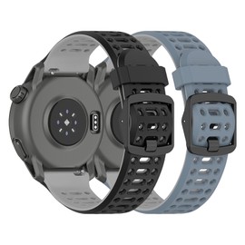 2PCS Bands Compatible with COROS PACE 4/3/APEX 2 PRO/ APEX PRO/APEX 46mm