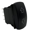 Up Down Momentary Rocker Switch 7P (ON)-Off-(ON) DPDT Mom Toggle