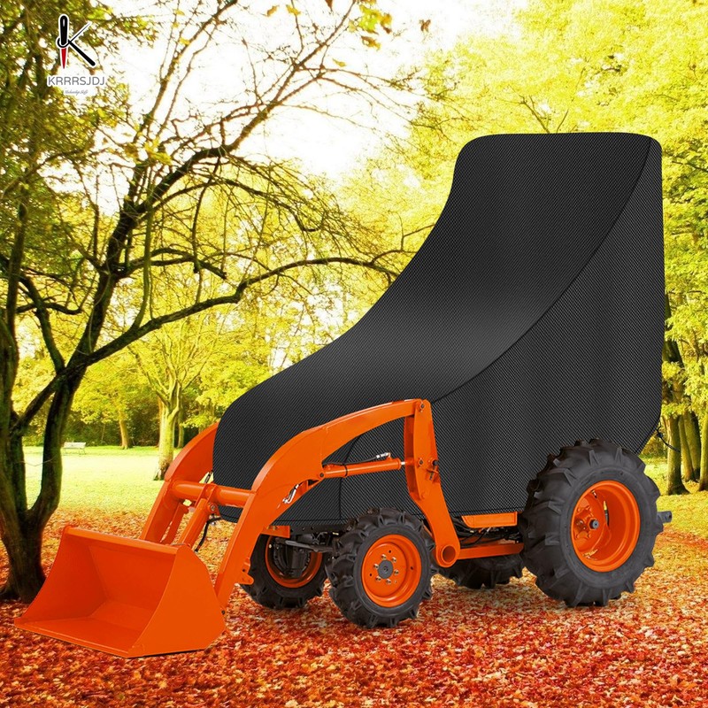 Waterproof Compact Kubota Tractor Cover - Windproof Utility Cover With
