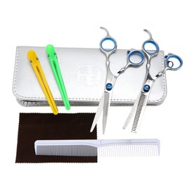 Professional Hair Cutting Thinning Scissors Family Salon Barber Shears Hairdressing Tool Set 04