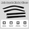 Rain Guards Window Visors Deflectors Compatible with Toyota Grand Highlander