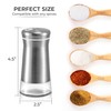 Salt Shaker or Pepper Shaker with Adjustable Pour Holes -