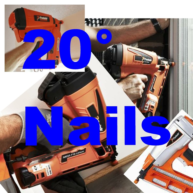 Mixed Handy Packs - Quantity 1000 Brad/Nails16 Gauge Angled for