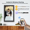 64GB 15.6" Large Digital Picture Frame, Uhale WiFi Electronic Photo