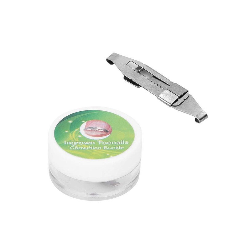 1pc Silver Ingrown Toenail Correction 17 to 22mm Adjustable Stainless