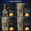 MTGSTOCL 2 Pack Upgraded Perimeter Trip Alarm 12 Gauge Camping
