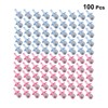 Hohopeti 100pcs Pacifiers Acrylic Soothing Toys for Lightweight Easy to