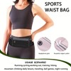 Yuexitech Running Belt Waist Pack, White, Y-YD-B01