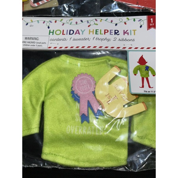 Unbranded Elf Holiday Helper Kit Prop Target Bullseye 2023 Christmas