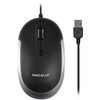 MacAlly Macally Dynamouse-Sg USB Optical Silent Click Mouse with 2