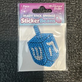 StickerBeans NEW StickerBeans Dreidel 2” Sticker