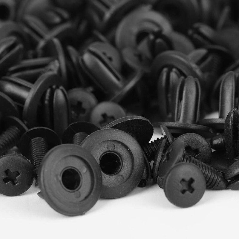 100 Pcs Clip Rivets Car Clip Rivets Plastic Material Fit