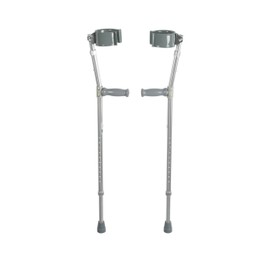 Drive Medical Forearm Crutch, Chrome, Bariatric (1-Pair)