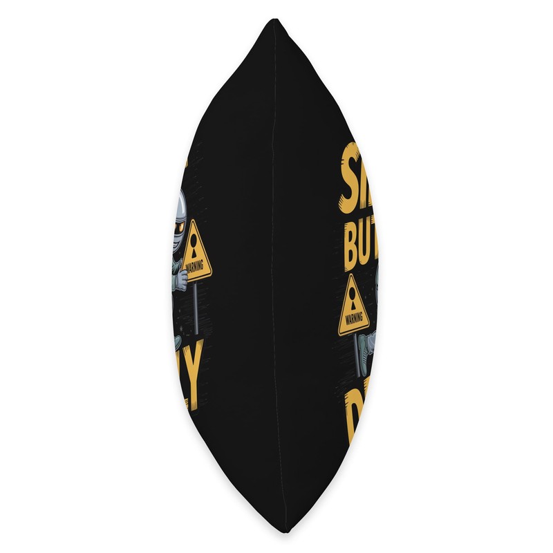 Silent But Deadly Flytrap Plant Carnivorous Collector Throw Pillow