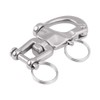 Small Snap Shackle, 316 Stainless Steel Quick Release Snap Shackle