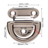 4 Sets Stainless Steel Folding Pad Eye Polishing Rustproof D