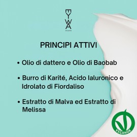 Eywa Pure Revive Eye Contour Vegan, feuchtigkeitsspendende und Anti-Falten-Augencreme mit Hyaluronsäure und Vitamin C, reduziert dunkle Augenringe, Korrektur von herabfallenden Augenlidern