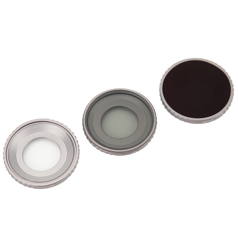 Action Camera Filters UV ND16 CPL Filters Aluminium Alloy Frame