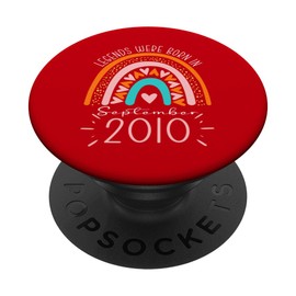 Legends Were Born In September 2010 Birthday Anniversary PopSockets Swappable PopGrip
