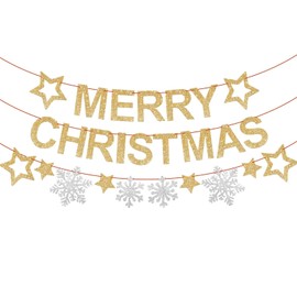 VIKY® Christmas Decorative Garlands (Gold and Silver)