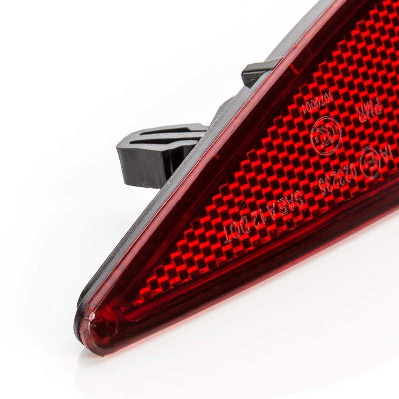 LST Reflector Bumper Rear Reflector Cat's Eye Rear Right