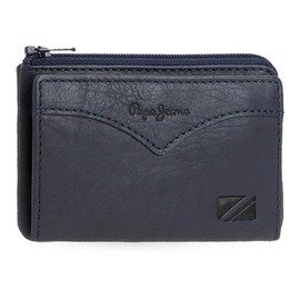 Pepe Jeans Jacket Wallet with Card Holder, One Size, blue, wallet with card holder