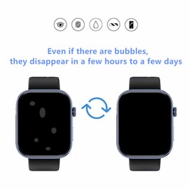 MIHENCE Screen Protector for GTX12 1.99'' Smart Watches, TPU HD Protective Film Compatible for ENOMIR/Tensky/Fitpolo 1.99'' Smart Watches (6PCS)