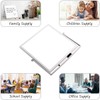 DOEWORKS Small Magnetic Whiteboard Desktop Whiteboard, Portable Drywipe Whiteboard Easel