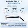 ZNEIAAPR Nearsighted Metal Myopia Glasses Men, Blue Light Spring Hinge
