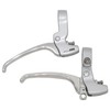ARAi AF200 Silver Aluminum Brake Lever, Left & Right Set,