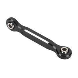Steering Servo Linkage Tie Rod Aluminum Alloy RC Car Upgrade Parts for Traxxas 1/5 RC Cars Black