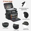 PENGDA 2 Layer Sewing Machine Case with Adjustable Shoulder Strap