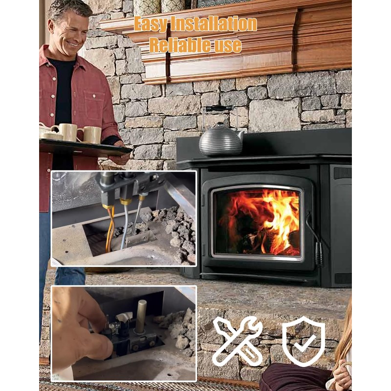 OCHIKI Gas Fireplace Pilot Assembly Fit for Lennox Elite Merit