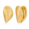 FAMARINE Seashell Earring Women Gold Shell Stud Earrings Shell Ocean