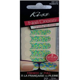 Kiss Nail Dress 22 ct - Color Me Neon