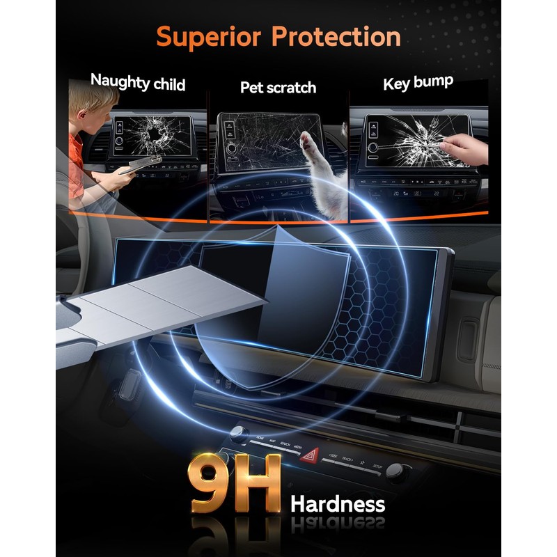 CDEFG For 2024 2025 2026 Hyundai Santa Fe Screen Protector