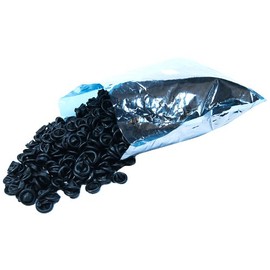 Bertech Static Dissipative Latex Conductive Finger Cots, Powder-Free, Extra Large, Black (Pack of 720)