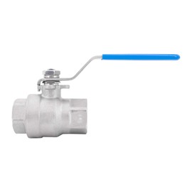 Stainless Steel Ball Valve with Lever Handle in Different Pressure Levels and Designs, Ideal Shut-off Valve for Commercial and Household Use, 1/4"