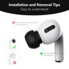 Lanwow Premium Memory Foam Tips for AirPods Pro & AirPods